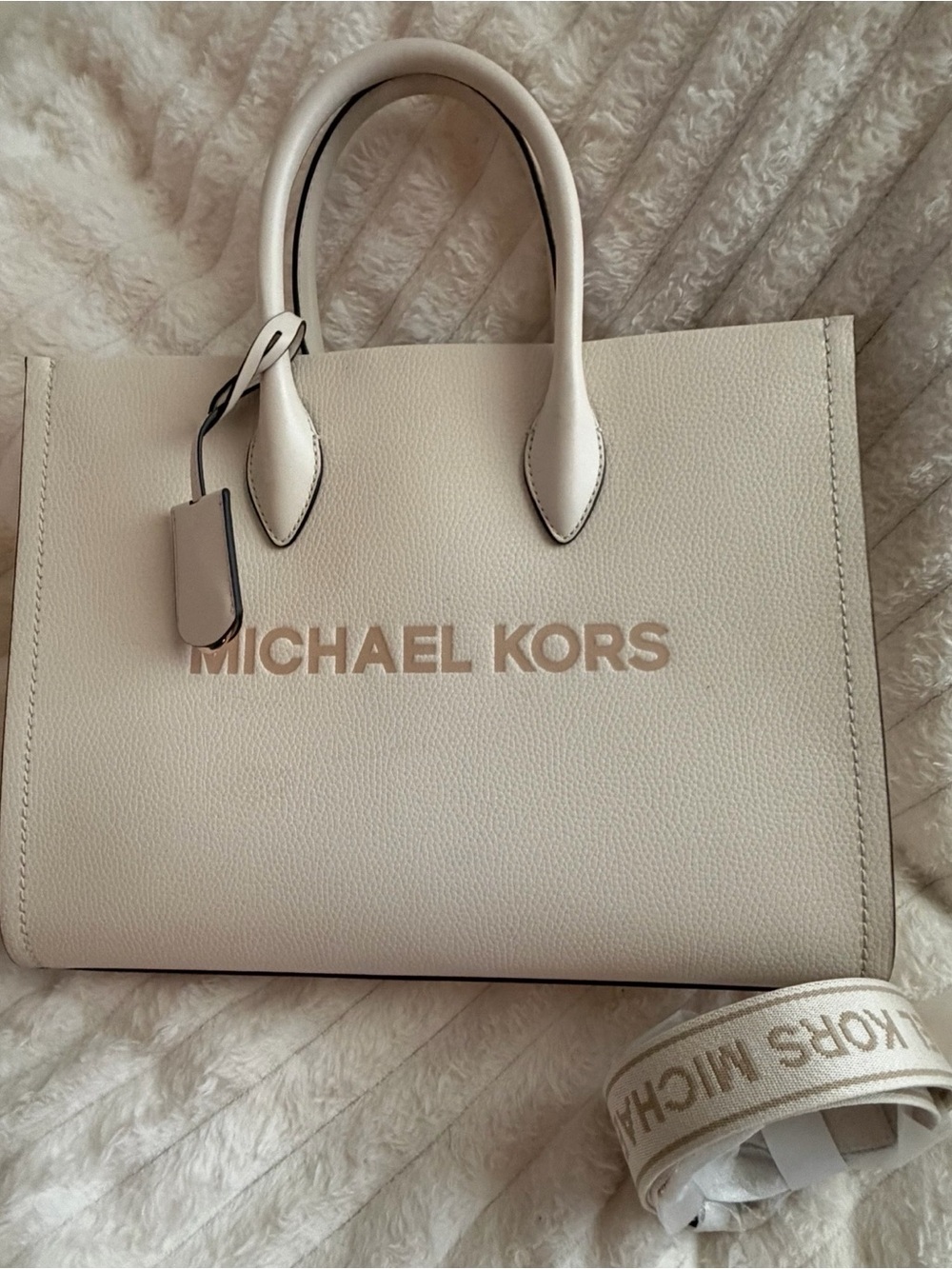 Michael Kors Mirella Medium Leather Tote